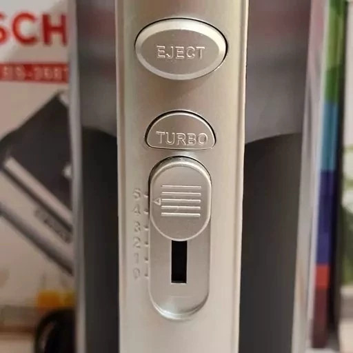 همزن برقی بوش (حک شده) (600w) گیربکسی (توربو) WB-368HM 1
