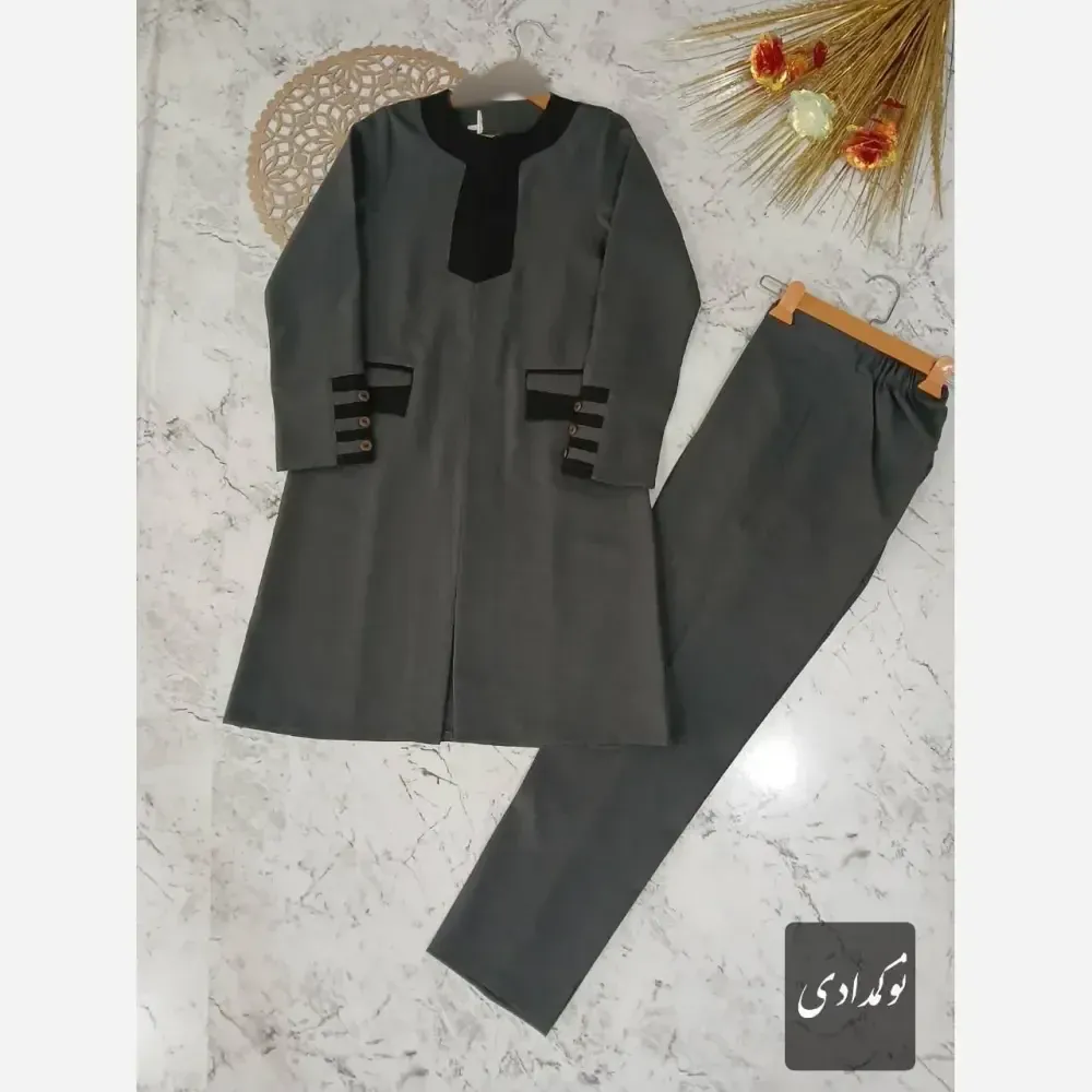 ست مانتو شلوار اداری زنانه مدل مریم جنس پرشیا درجه یک