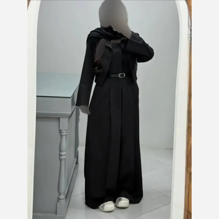ست اورال و کت زنانه جنس سوپرمازراتی درجه یک سایز 38 تا 46