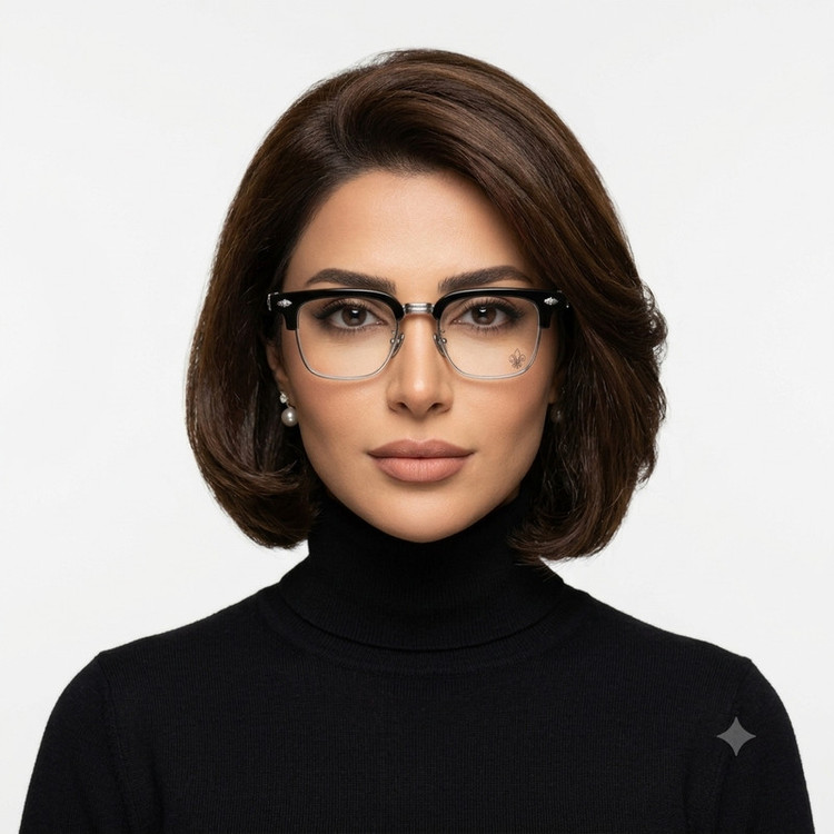 فریم عینک طبی کروم هارتز کد 8316
