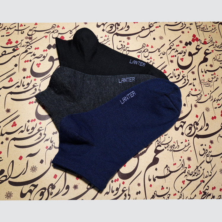 جوراب مردانه لنتر مدل مچی کد THT مجموعه 6 عددی