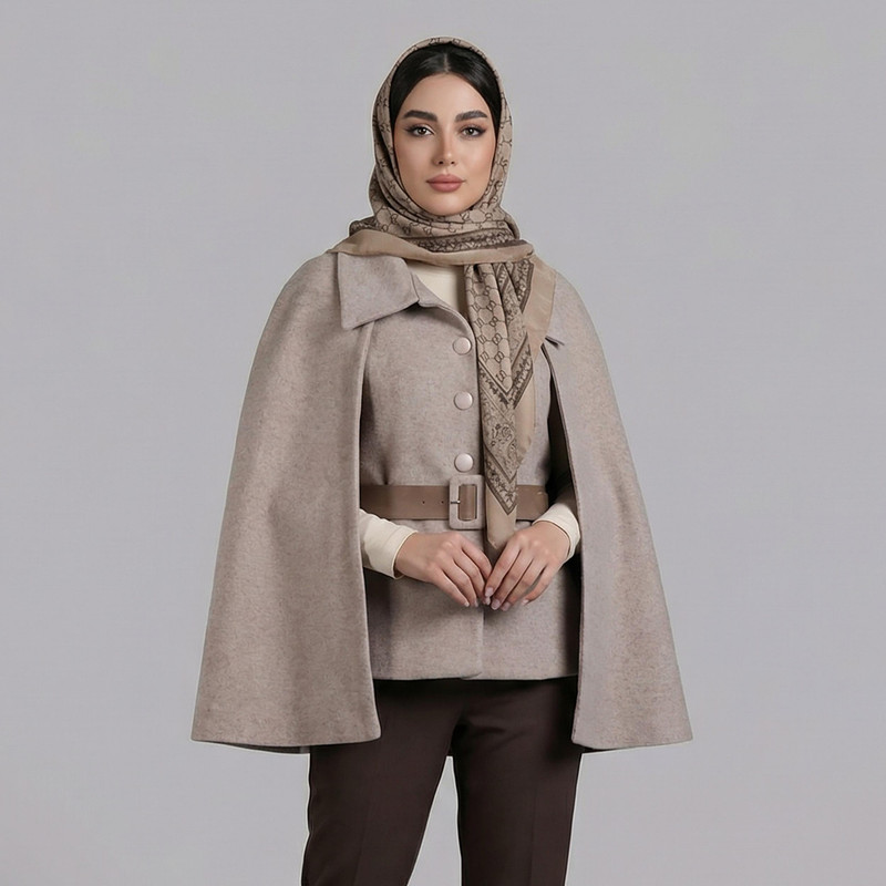 پالتو زنانه السانا مدل فوژان کد 2409