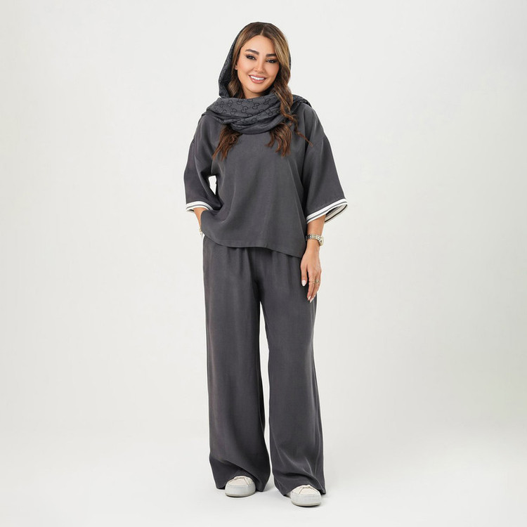 ست پولوشرت و شلوار زنانه السانا مدل استلا کد 2758