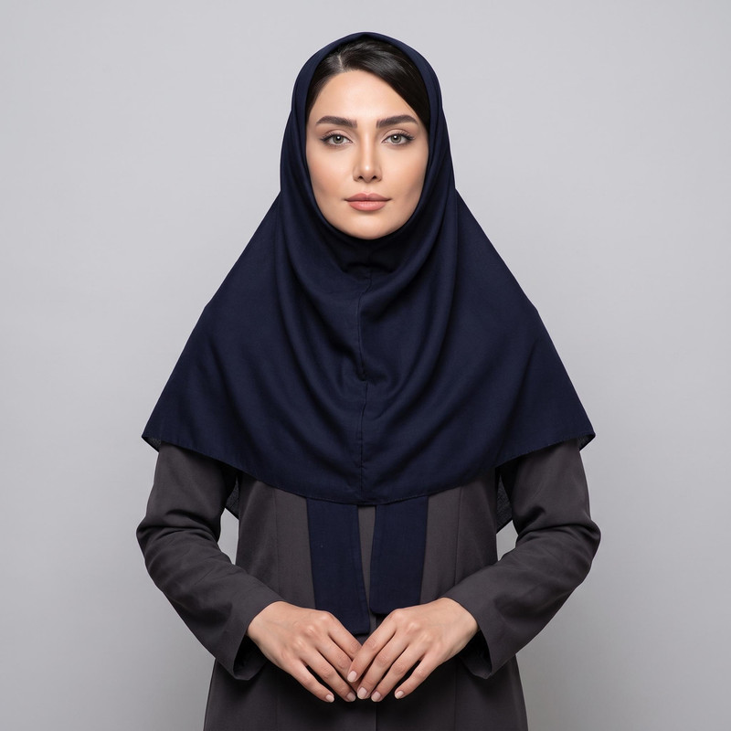 مقنعه مدل بروجرد طرح کراواتی کد 90