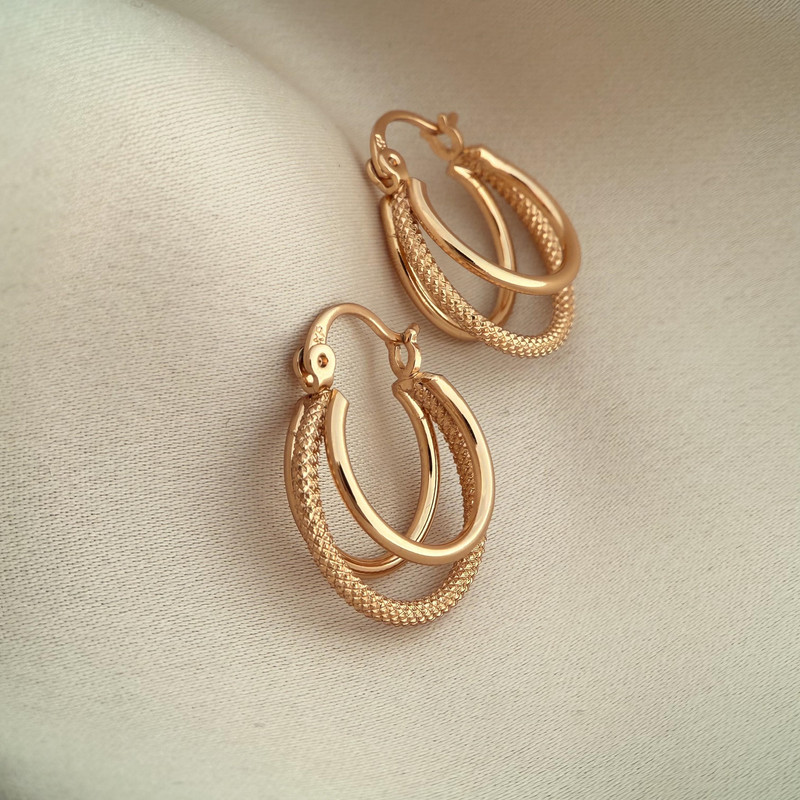 گوشواره کلیپسی زنانه ژوپینگ مدل X000965295