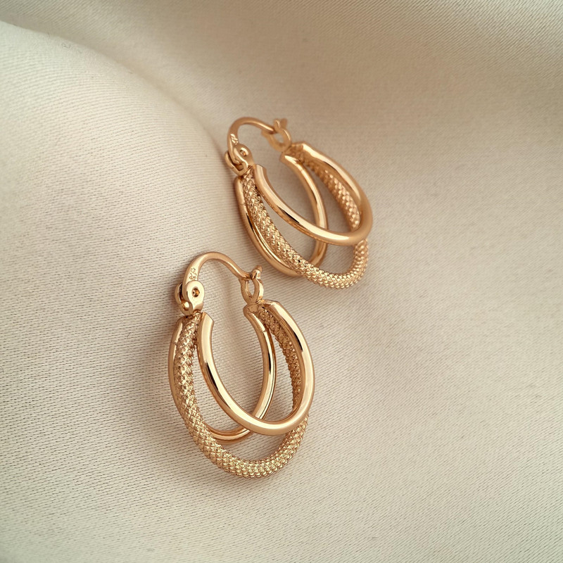 گوشواره کلیپسی زنانه ژوپینگ مدل X000965295