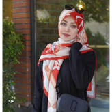 روسری زنانه مدل نخی قواره 140 طرح مزونی جدید کد ana-2707