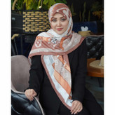 روسری زنانه مدل نخی قواره 140 طرح مزونی جدید کد ana-2707