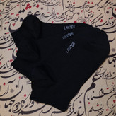 جوراب مردانه لنتر مدل مچی ساده کد Lunaria رنگ مشکی مجموعه 6 عددی