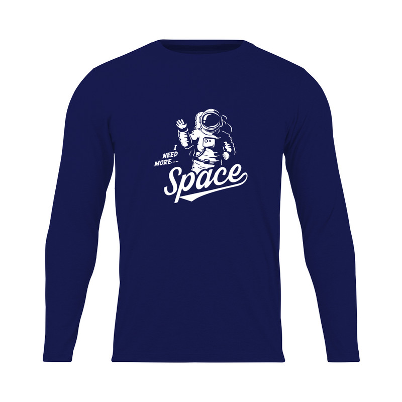 تی شرت آستین بلند مردانه مدل N1_0403_space