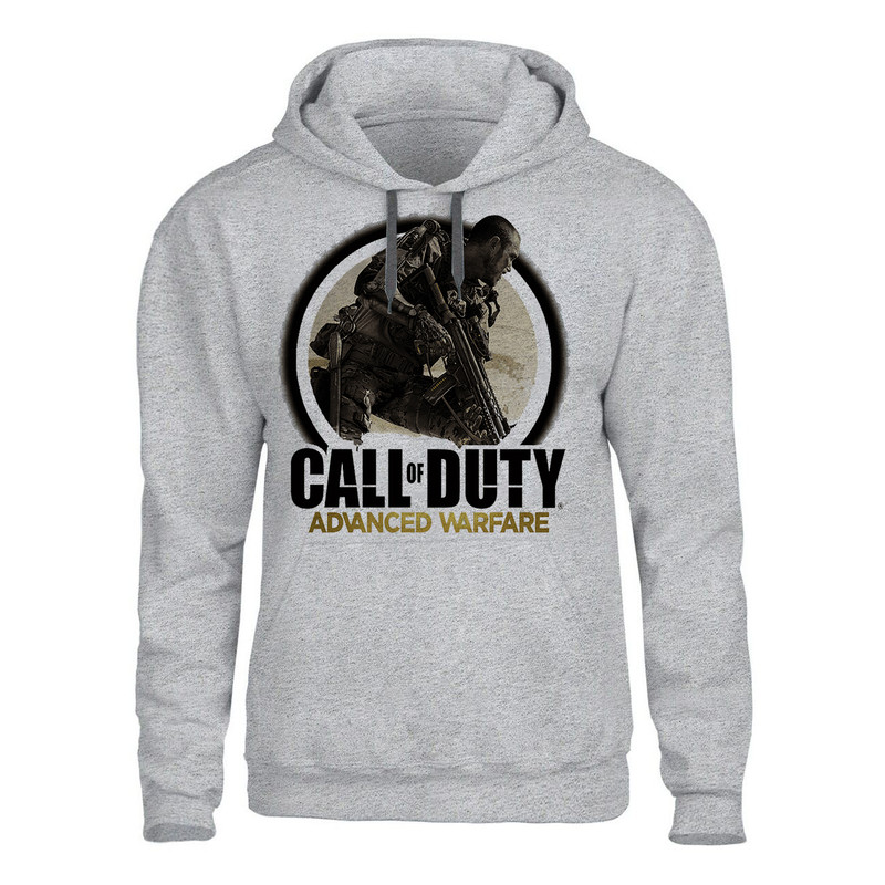 هودی مردانه مدل CALL OF DUTY  کد 105رنگ طوسی