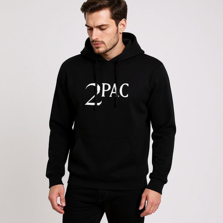 هودی مردانه طرح 2PAC کد F101