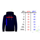 هودی مردانه طرح لامپ کد R107