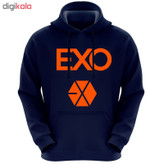 هودی مردانه طرح exo کد F114