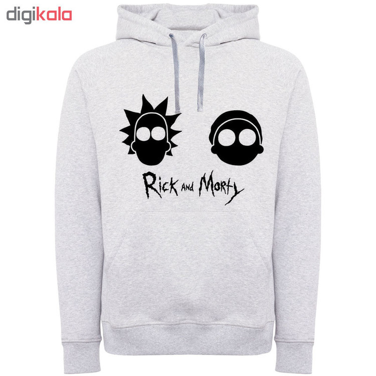 هودی مردانه طرح rick and morty کد W06
