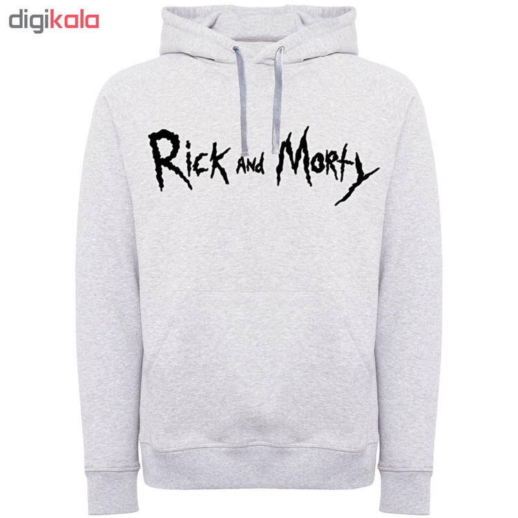 هودی مردانه طرح Rick and Morty کد W37