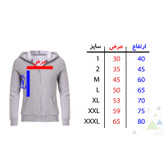 سویشرت مردانه مدل دست W02
