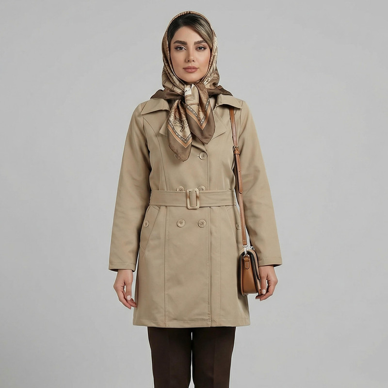 بارانی زنانه السانا مدل جیانا کد 229847