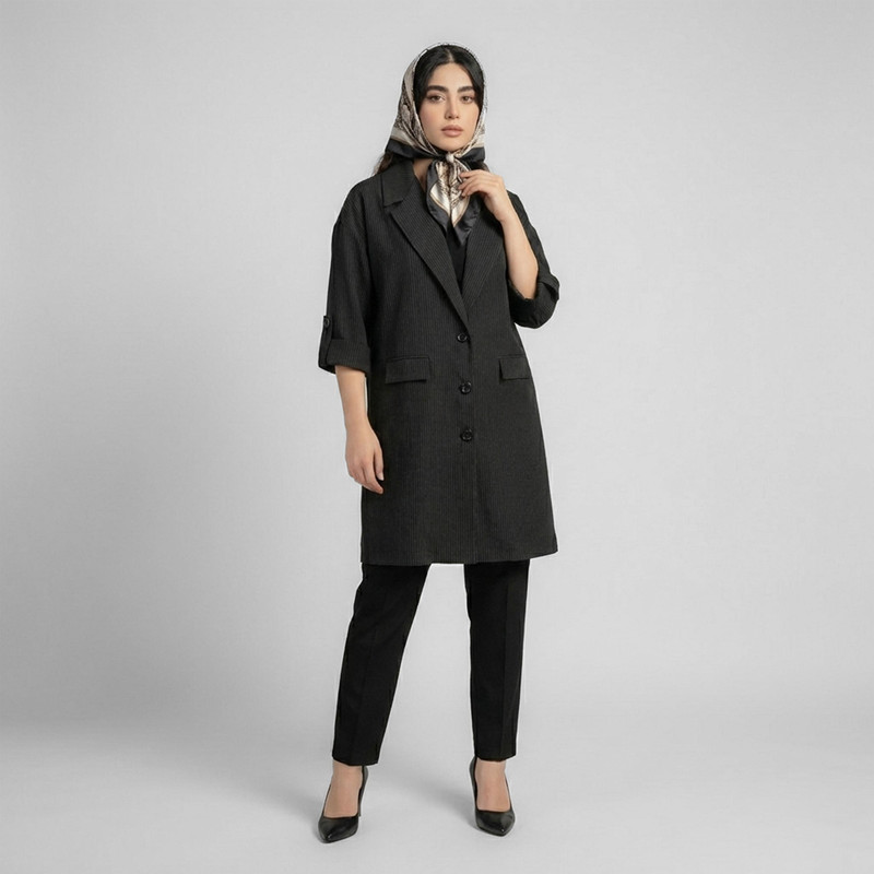 مانتو زنانه السانا مدل زلاله کد 2375