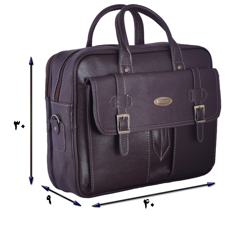 کیف اداری چرم ما مدل AS-01