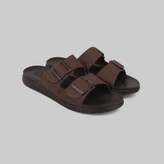 صندل طبی مردانه چرم پارس مدل 350-7
