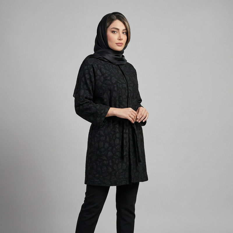 مانتو زنانه مدل تافته کد tm-2909