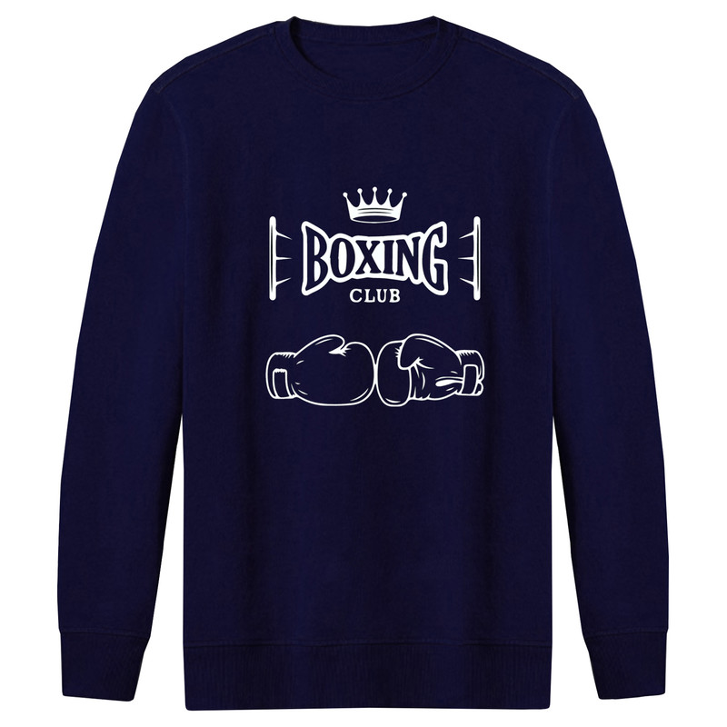 سویشرت مردانه طرح BOXING CLUB کد F152