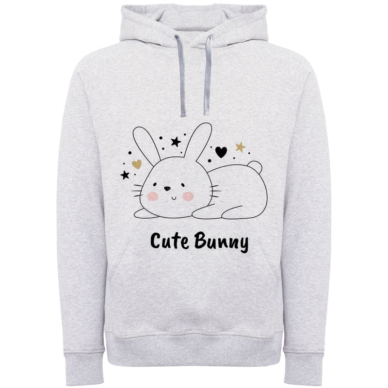 هودی زنانه طرح cute bunny کد F331