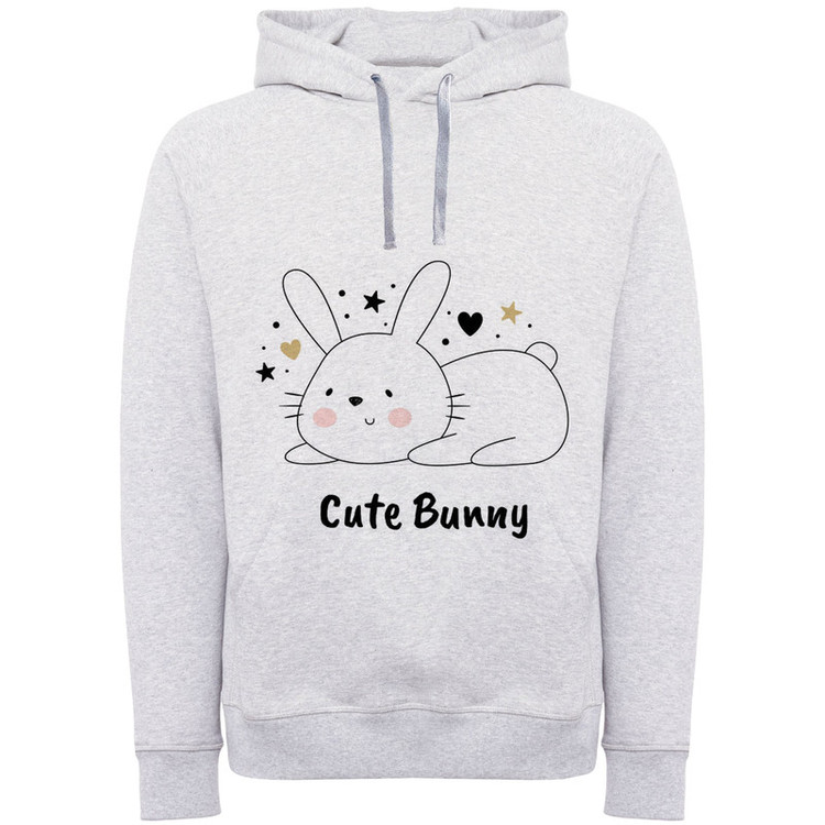 هودی زنانه طرح cute bunny کد F331