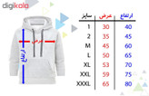 هودی مردانه طرح اسکلتی کد S78