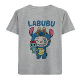 تیشرت آستین کوتاه دخترانه مدل N135 LABUBU