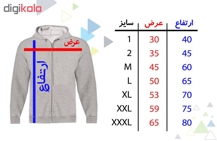 سویشرت مردانه طرح Life is music کد S45