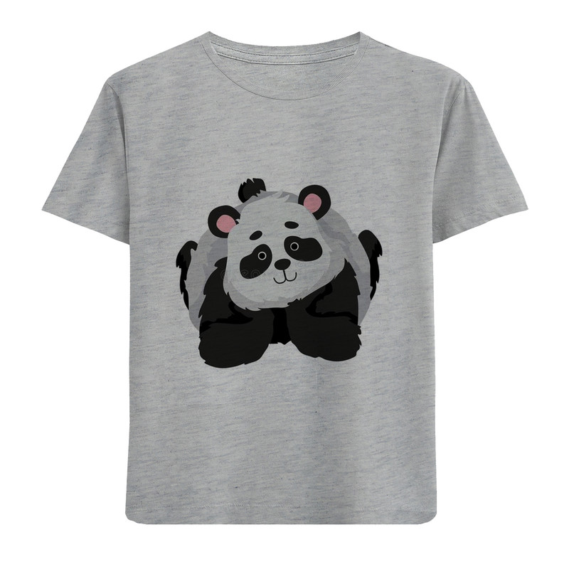 تی شرت آستین کوتاه بچگانه مدل Panda F247