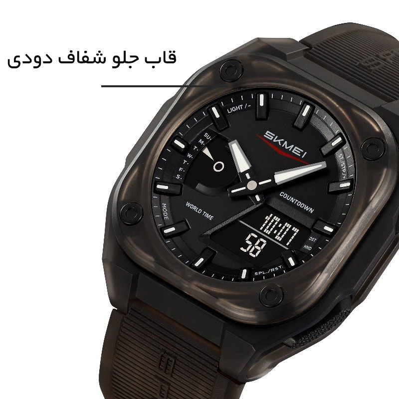 ساعت مچی عقربه ای کوارتز مردانه اسکمی مدل 2328 TRBK