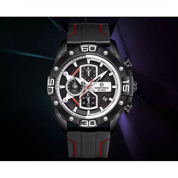 ساعت مچی عقربه ای کوارتز مردانه نیوی فورس مدل NF8018T BBR