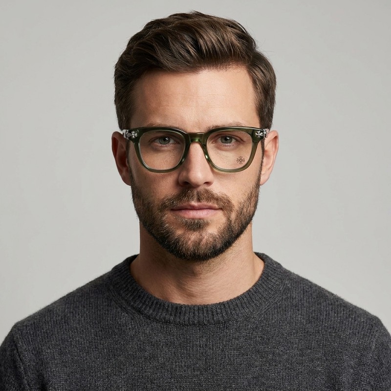 فریم عینک طبی کروم هارتز مدل 0776