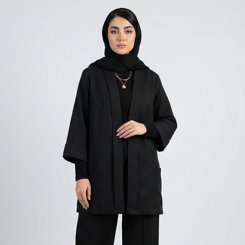 مانتو زنانه السانا مدل هنگامه کد 179404
