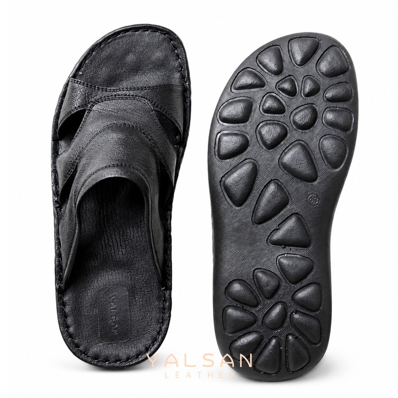 صندل تخت مردانه چرم یلسان مدل صون کد 588-MC-01