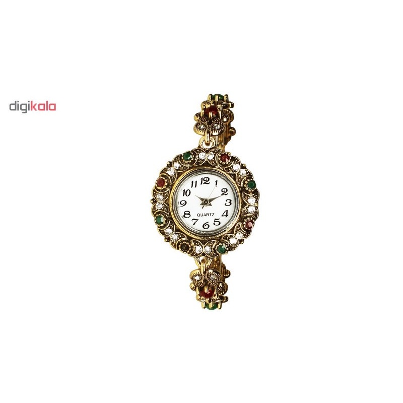 ساعت مچی عقربه ای زنانه طرح سنتی 02