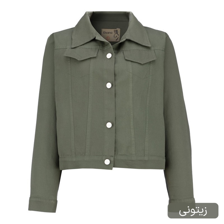 کراپ کت زنانه السانا مدل آدوین کد 2435