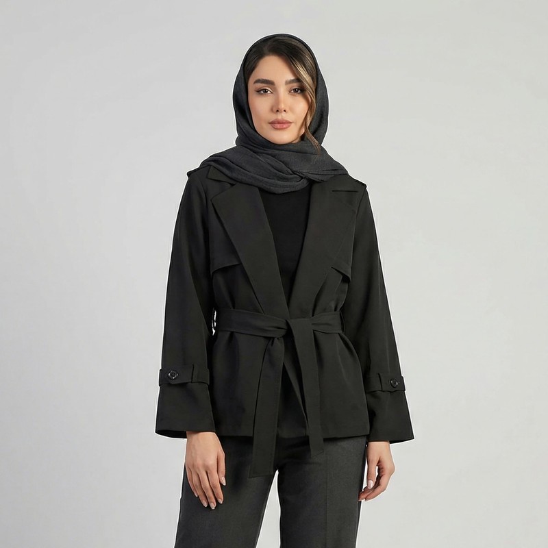 بارانی زنانه السانا مدل آریستا کد 194601