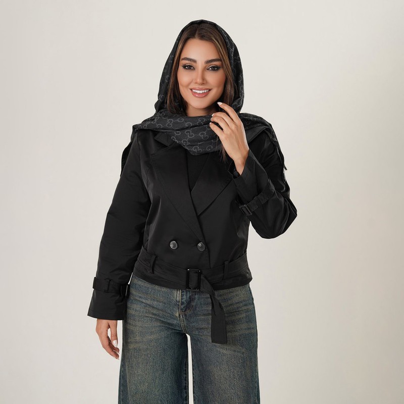 بارانی زنانه السانا مدل مهگل کد 2768