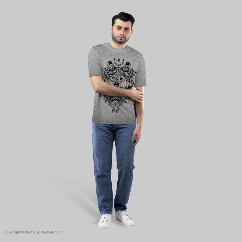 تی شرت مردانه طرح wolf کد S246