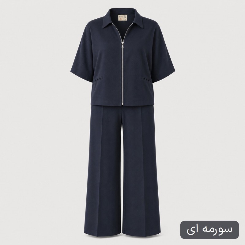 ست شومیز و شلوار زنانه السانا مدل آوانه کد 2698