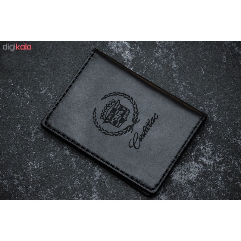 کیف مدارک خودرو چرمینه اسپرت طرح کادیلاک کد 75024-B