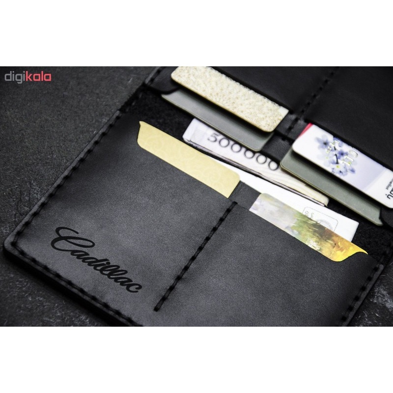 کیف مدارک خودرو چرمینه اسپرت طرح کادیلاک کد 75024-B