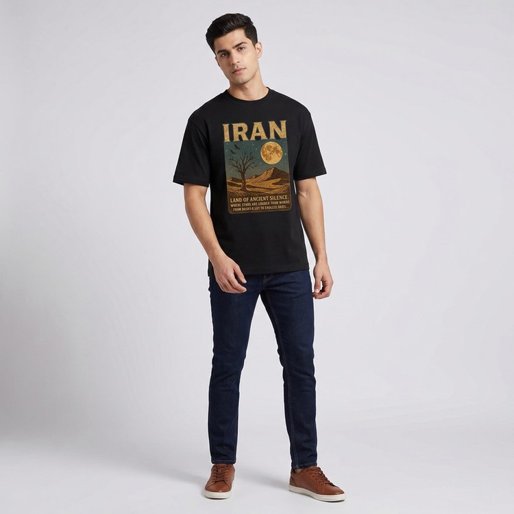 تی شرت آستین کوتاه مردانه مدل ایران زیبا کد c11