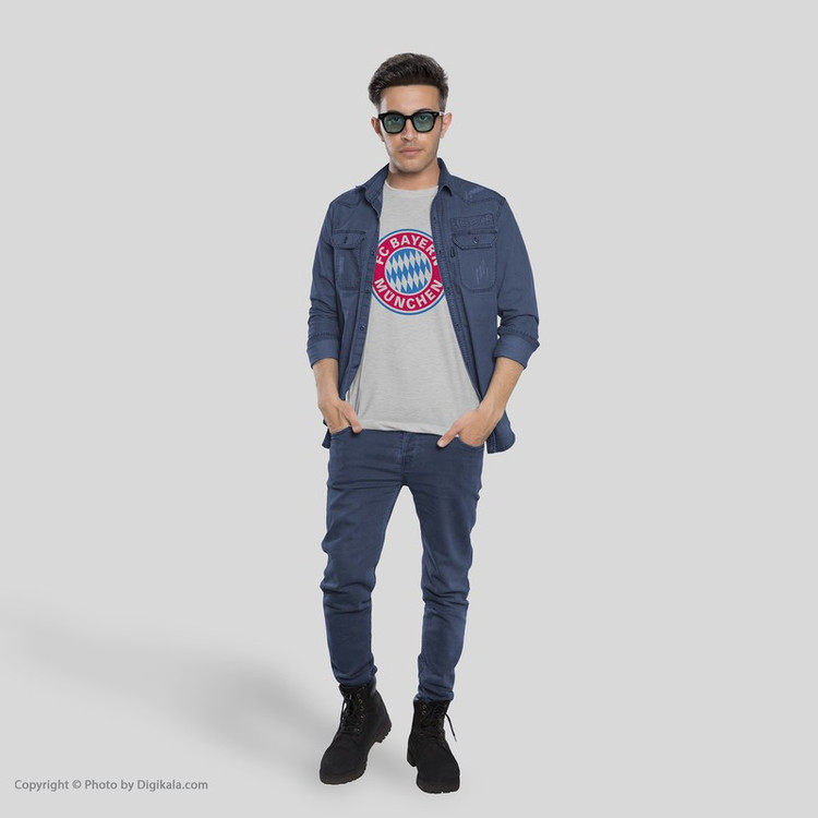 تی شرت مردانه طرح بایرن مونیخ کد S54