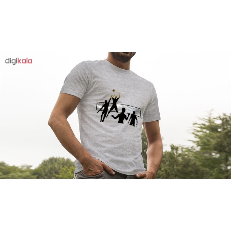 تیشرت مردانه طرح والیبال کد C05