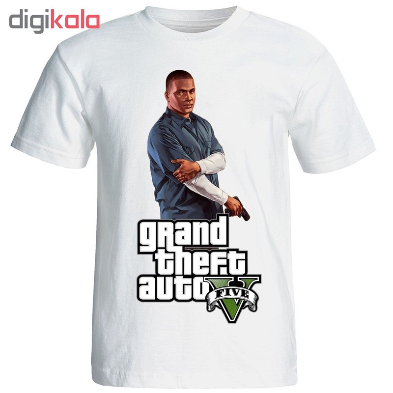 تیشرت مردانه طرح gta 15593